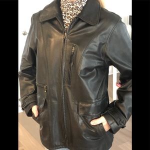 Vintage Banana Republic leather jacket
